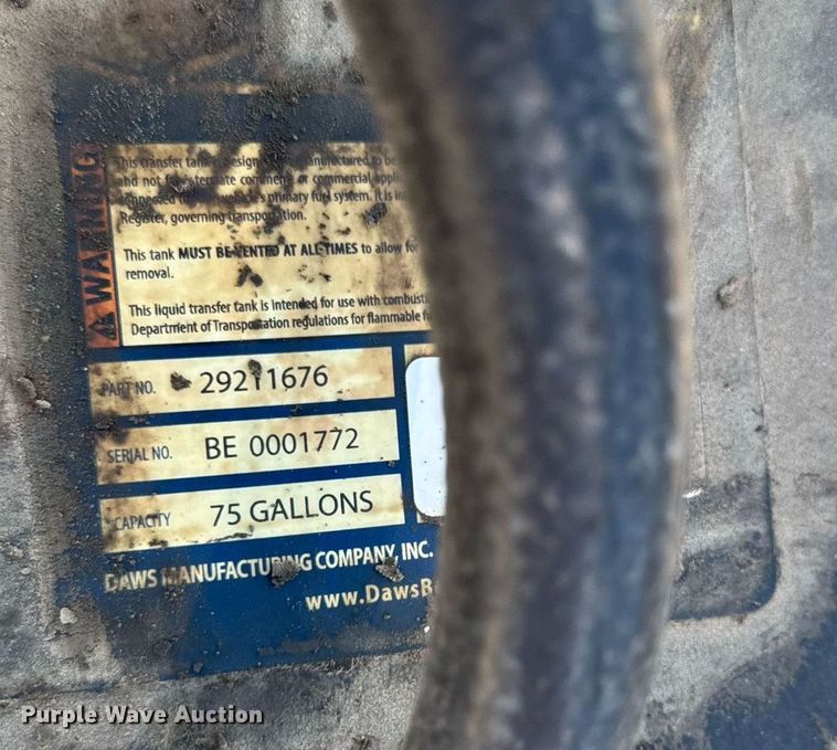 image for item EM2053 Fuel transfer tank