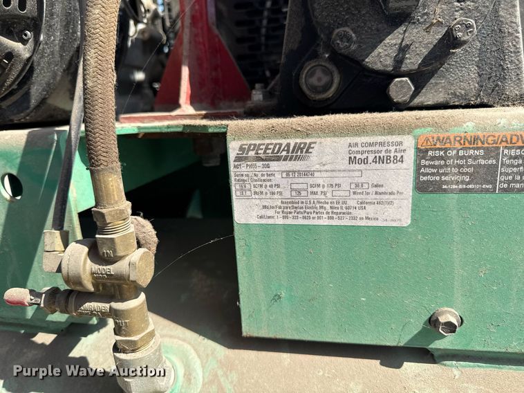 image for item EM2070 Speedaire 4NB84 air compressor