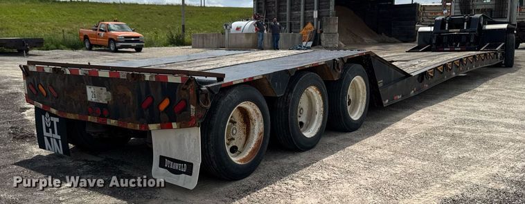 image for item EM2076 2013 Dynaweld LB52-24DPS lowboy equipment trailer