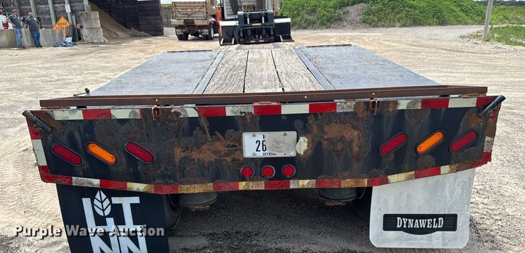 image for item EM2076 2013 Dynaweld LB52-24DPS lowboy equipment trailer
