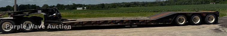 image for item EM2076 2013 Dynaweld LB52-24DPS lowboy equipment trailer