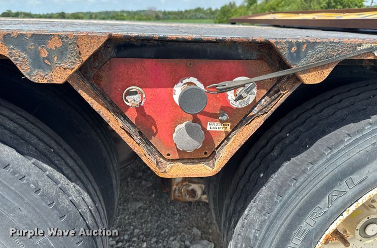 image for item EM2076 2013 Dynaweld LB52-24DPS lowboy equipment trailer