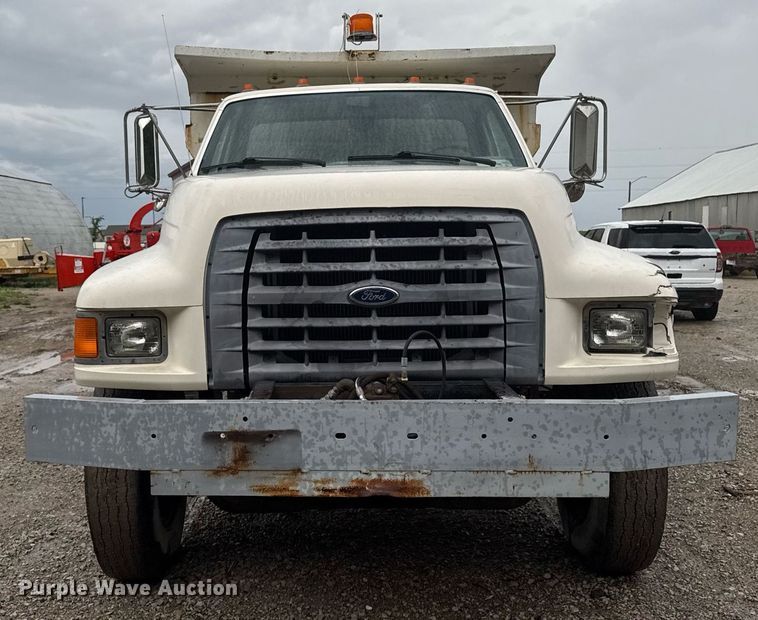image for item EM2079 1998 Ford F700 dump truck