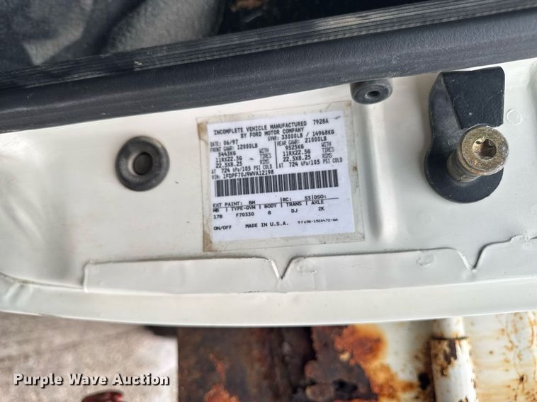 image for item EM2079 1998 Ford F700 dump truck