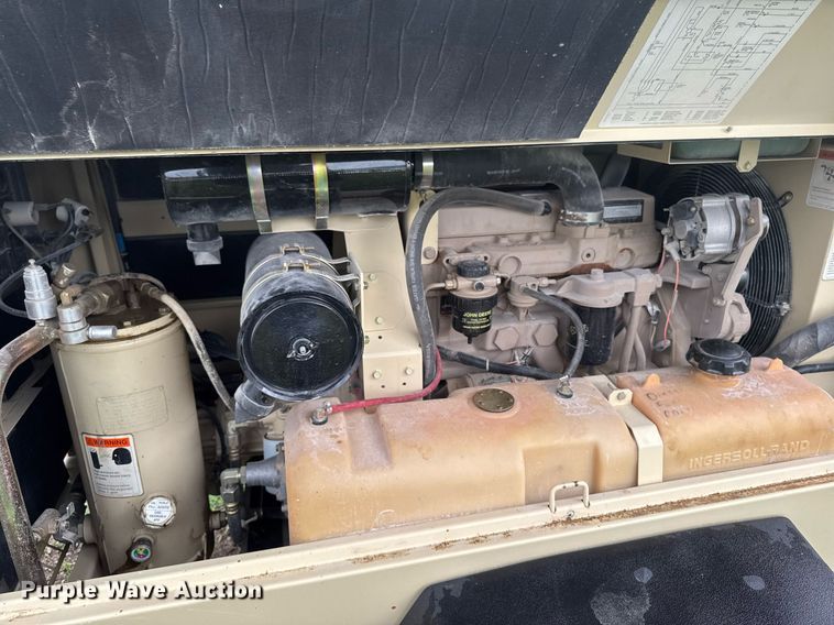 image for item EM2081 Ingersoll Rand P185WJD air compressor