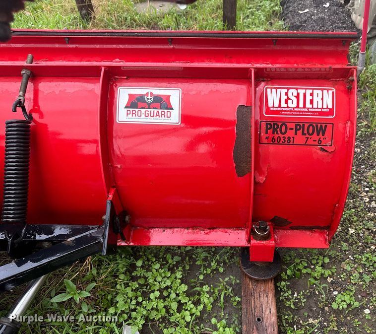 image for item EM2082 Western Unimount snow plow