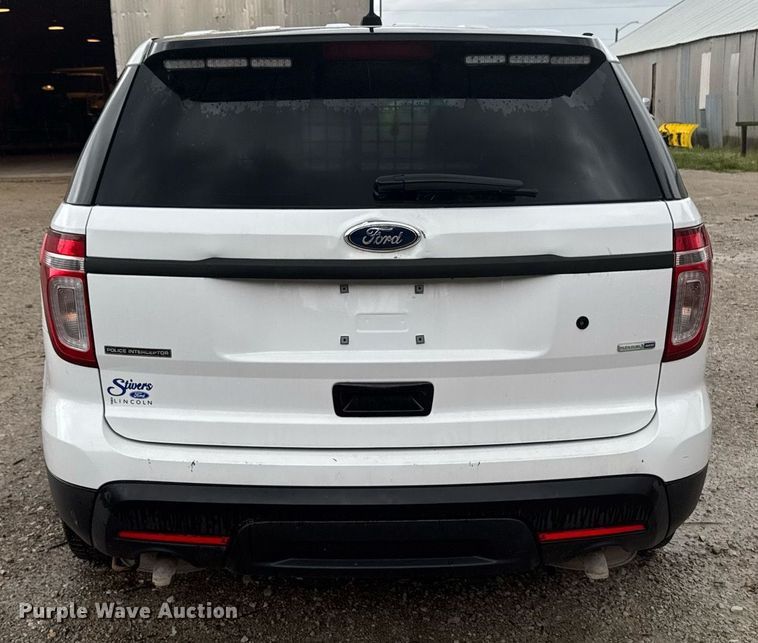 image for item EM2083 2015 Ford Explorer Police Interceptor SUV