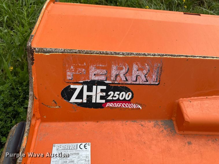 image for item EM2098 2021 Ferri ZHE 2500 flail mower
