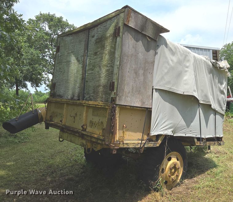 image for item EN3861 Shop built leaf vacuum 