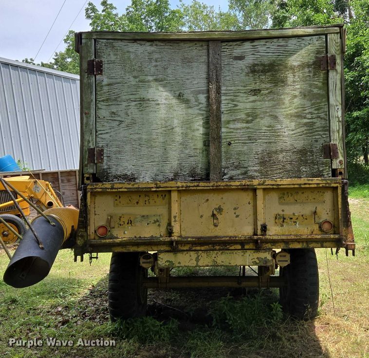 image for item EN3861 Shop built leaf vacuum 