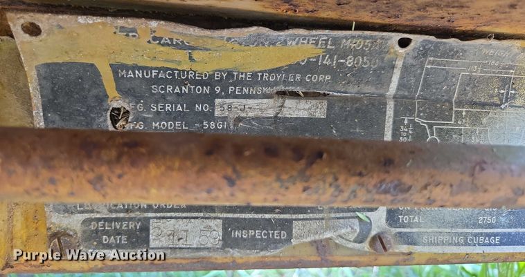 image for item EN3861 Shop built leaf vacuum 