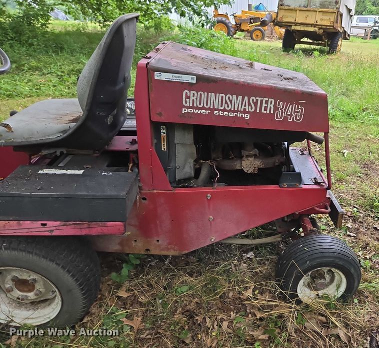 image for item EN3863 Toro Groundsmaster 345 lawn mower