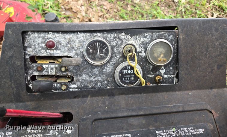 image for item EN3863 Toro Groundsmaster 345 lawn mower