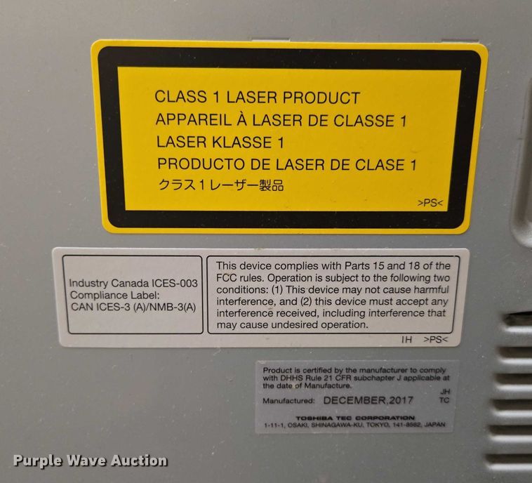 image for item EN3864 Toshiba e-studio4505AC printer