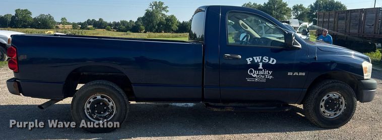 image for item EN4596 2008 Dodge Ram 1500 pickup truck
