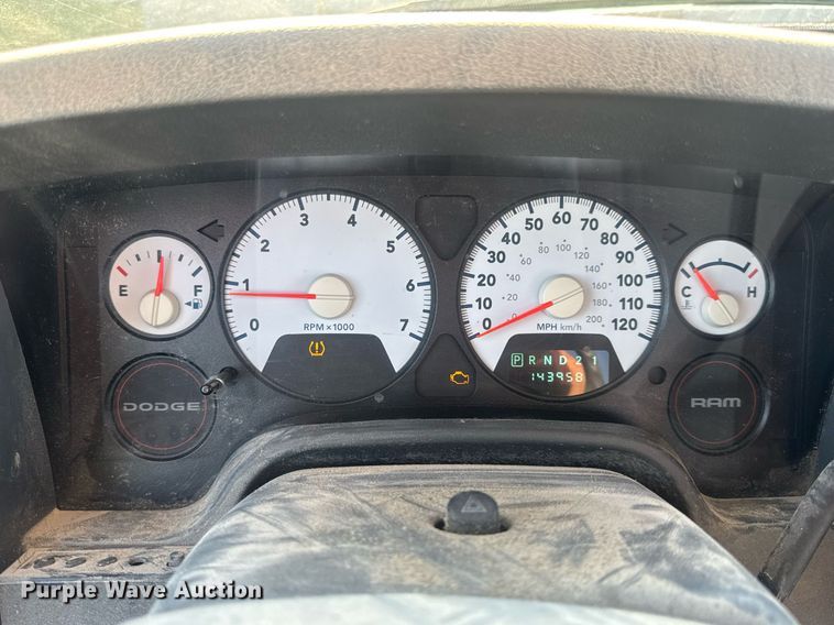 image for item EN4596 2008 Dodge Ram 1500 pickup truck