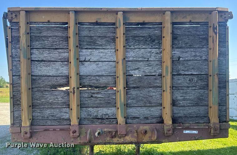 image for item EN4597 1957 Dorsey  flatbed trailer