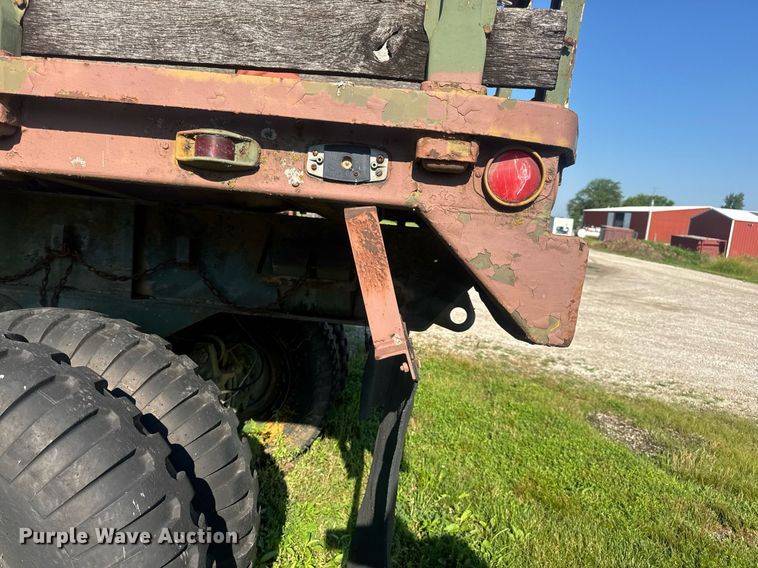 image for item EN4597 1957 Dorsey  flatbed trailer