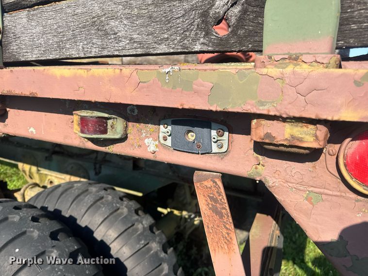 image for item EN4597 1957 Dorsey  flatbed trailer