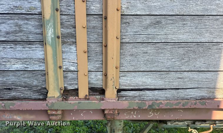 image for item EN4597 1957 Dorsey  flatbed trailer