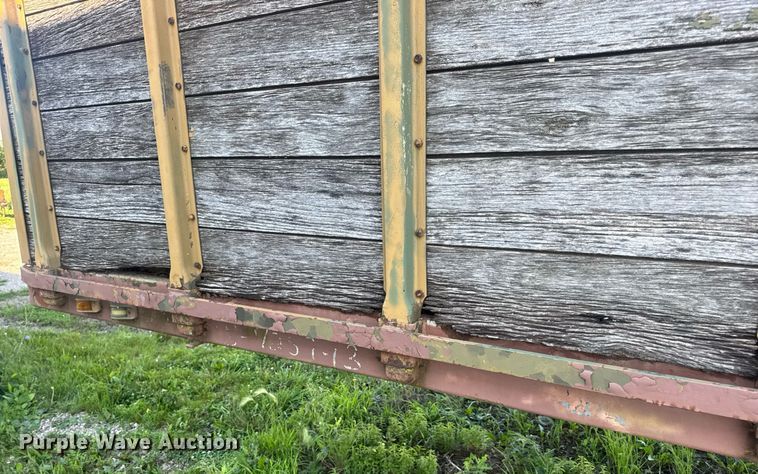 image for item EN4597 1957 Dorsey  flatbed trailer