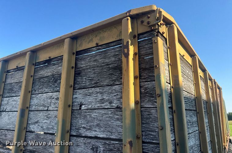 image for item EN4597 1957 Dorsey  flatbed trailer