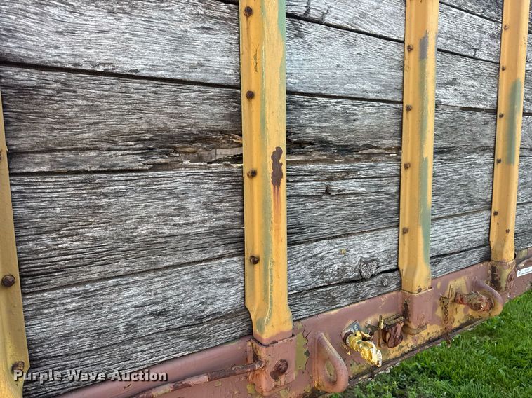 image for item EN4597 1957 Dorsey  flatbed trailer