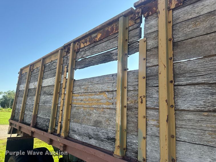 image for item EN4597 1957 Dorsey  flatbed trailer