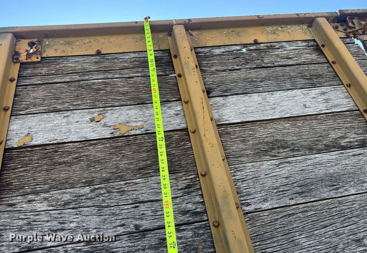 image for item EN4597 1957 Dorsey  flatbed trailer