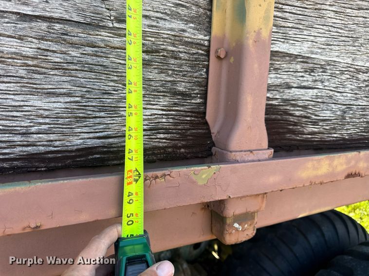 image for item EN4597 1957 Dorsey  flatbed trailer