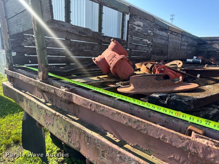 image for item EN4597 1957 Dorsey  flatbed trailer