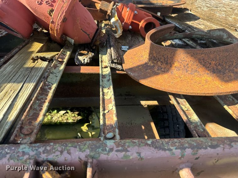 image for item EN4597 1957 Dorsey  flatbed trailer