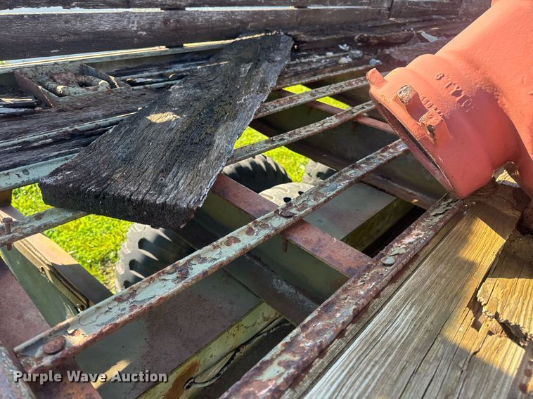 image for item EN4597 1957 Dorsey  flatbed trailer