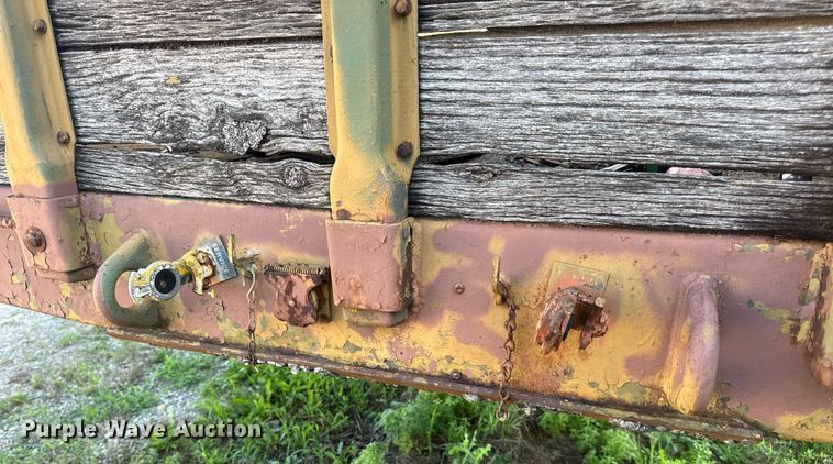 image for item EN4597 1957 Dorsey  flatbed trailer