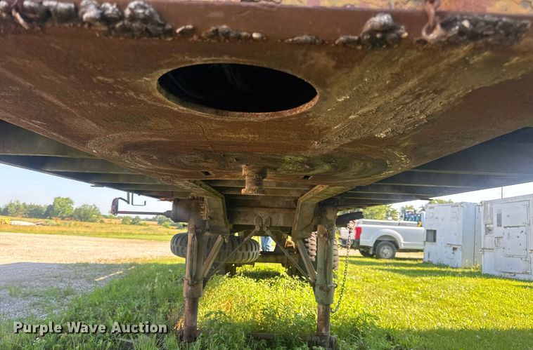 image for item EN4597 1957 Dorsey  flatbed trailer