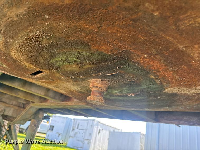 image for item EN4597 1957 Dorsey  flatbed trailer