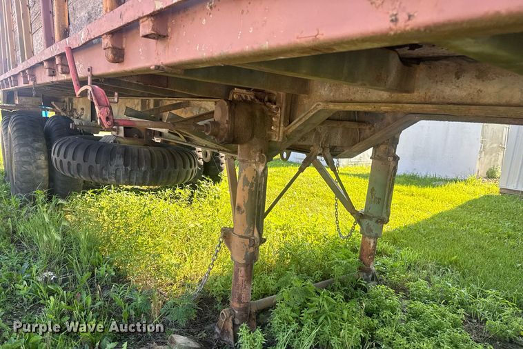 image for item EN4597 1957 Dorsey  flatbed trailer