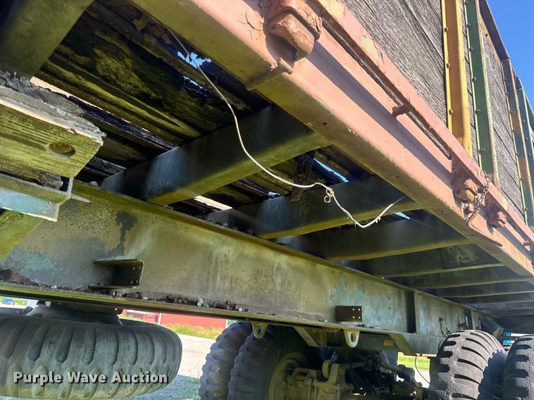 image for item EN4597 1957 Dorsey  flatbed trailer