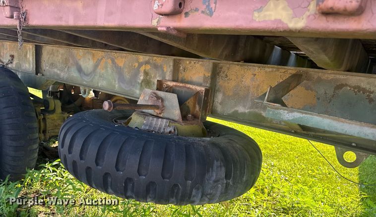 image for item EN4597 1957 Dorsey  flatbed trailer