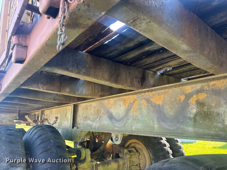 image for item EN4597 1957 Dorsey  flatbed trailer