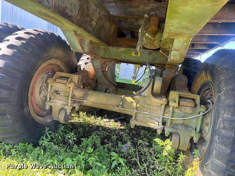 image for item EN4597 1957 Dorsey  flatbed trailer