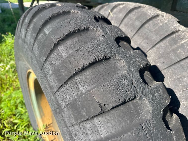 image for item EN4597 1957 Dorsey  flatbed trailer