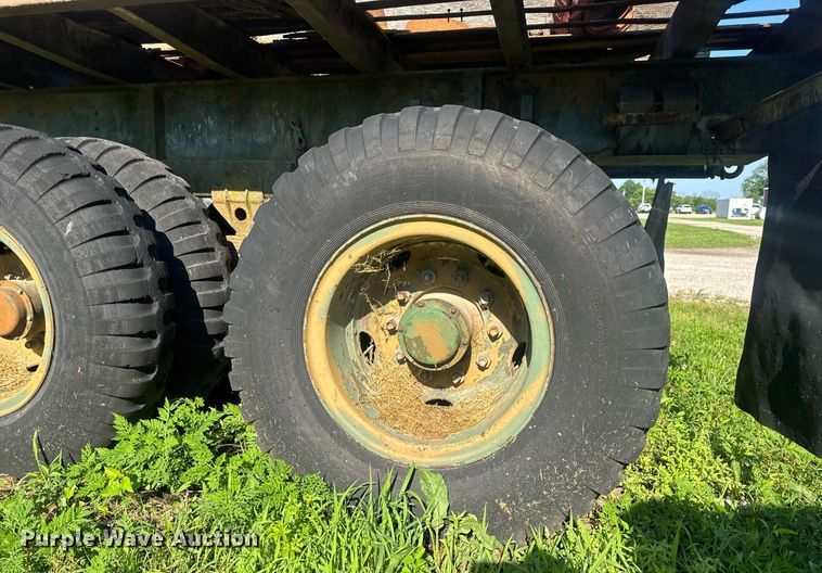 image for item EN4597 1957 Dorsey  flatbed trailer