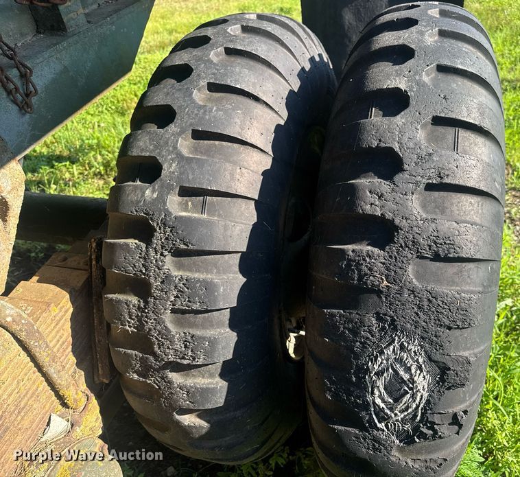 image for item EN4597 1957 Dorsey  flatbed trailer