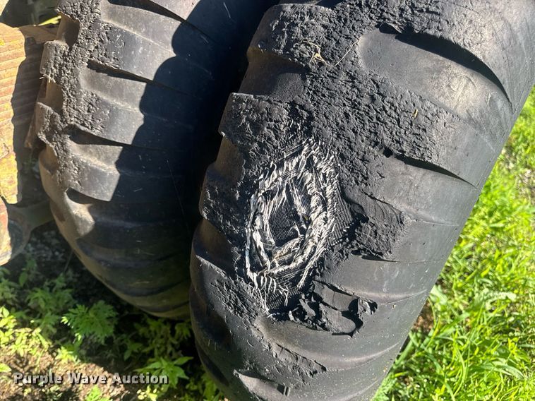 image for item EN4597 1957 Dorsey  flatbed trailer