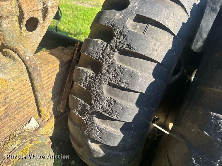 image for item EN4597 1957 Dorsey  flatbed trailer