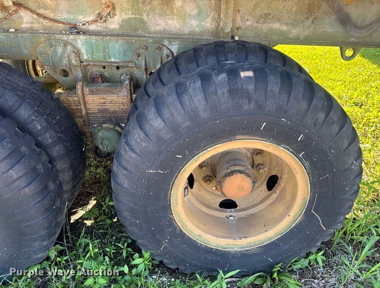 image for item EN4597 1957 Dorsey  flatbed trailer