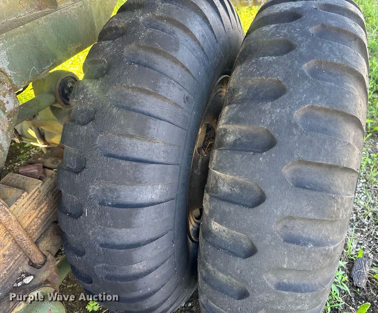 image for item EN4597 1957 Dorsey  flatbed trailer