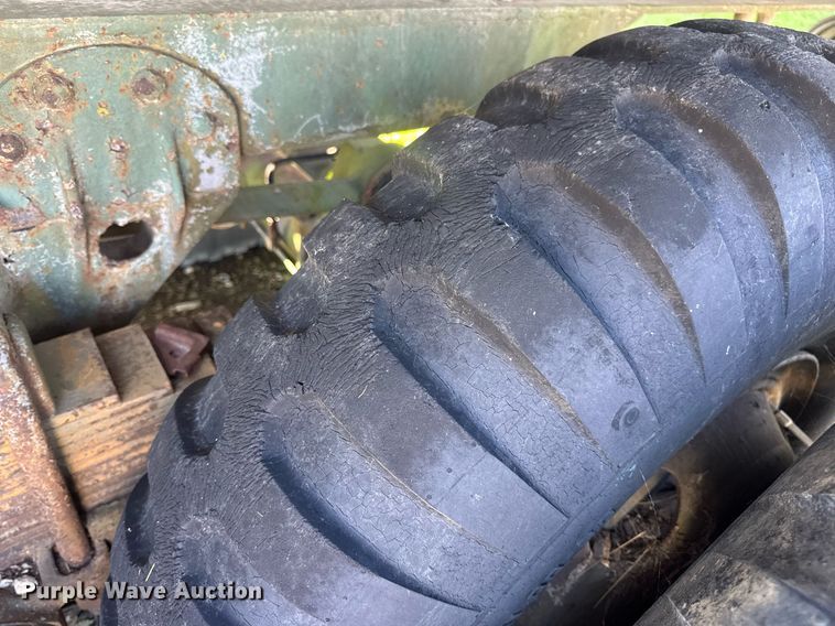 image for item EN4597 1957 Dorsey  flatbed trailer