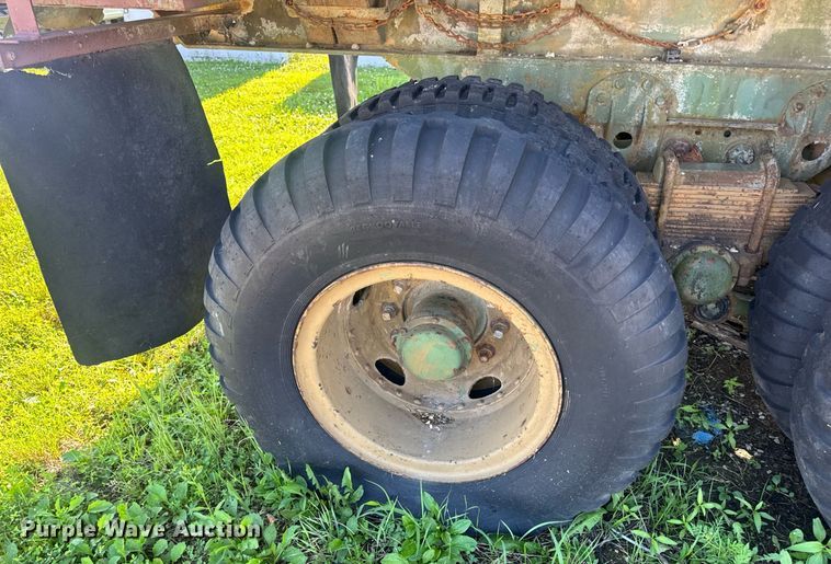 image for item EN4597 1957 Dorsey  flatbed trailer